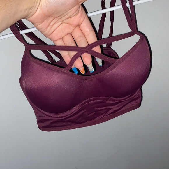 NWOT~VICTORIAS SECRET PINK CRISS CROSS BRALETTE~S - Picture 2 of 5